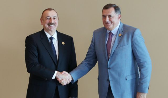 Bosnalı Sırp lider Dodik’ten Aliyev'e tebrik