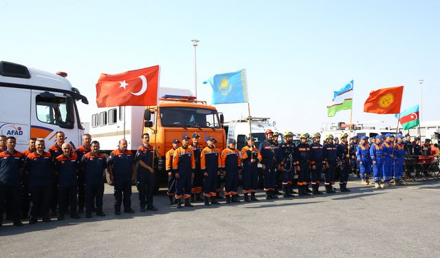 Türk Devletleri Teşkilatından deprem sonrası acil durum tatbikatı