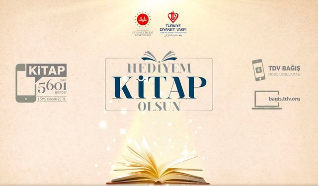 TDV'den 230 kütüphaneye kitap desteği