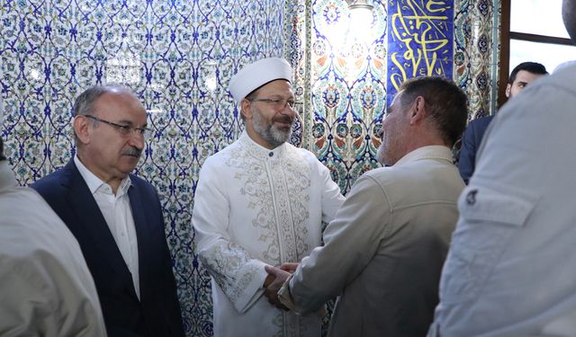 Diyanet İşleri Başkanı Erbaş, "Aileler Sabah Namazı'nda Buluşuyor" programına katıldı