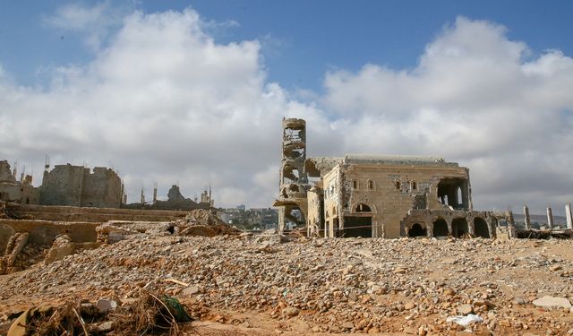 Libya'daki sel felaketinde Derne'deki bazı tarihi yapılar da yıkıldı