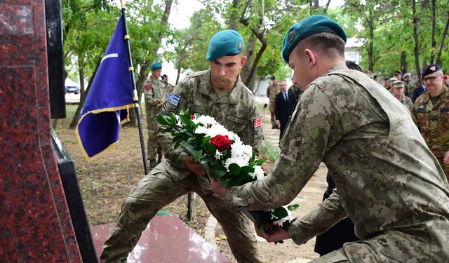 Kosova'da 1999'da şehit düşen Türk askeri anıldı