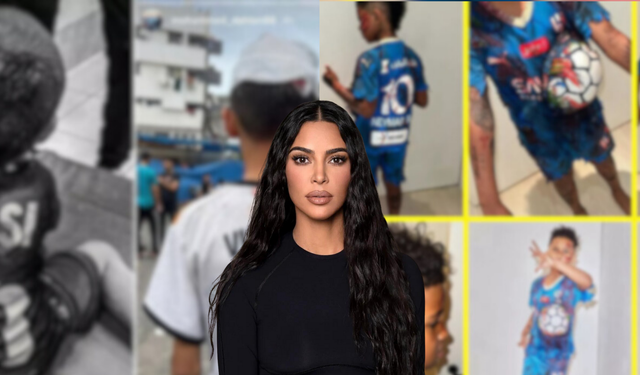 Kim Kardashian, Gazzeli çocuklarla böyle dalga geçti!