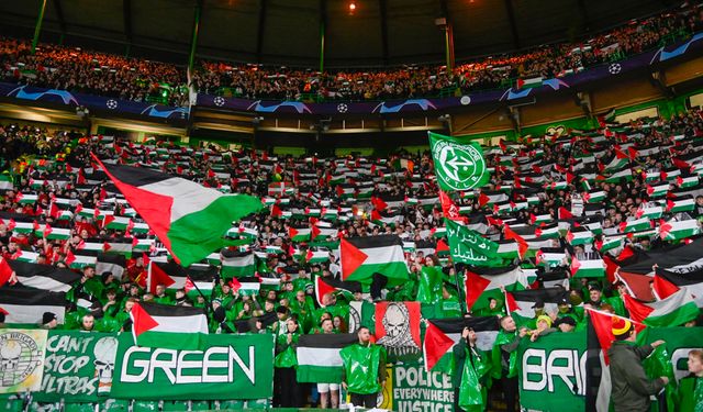 Celtic, Filistin bayrağı açan taraftar grubu üyelerinin kombinelerini iptal etti