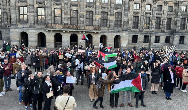 Hollanda'da insan hakları kuruluşlarından, "Gazze'de ateşkes" çağrısı