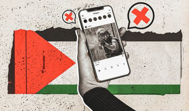 Instagram ve Facebook'ta Filistin yanlısı paylaşımlara sistemli sansür uygulanıyor