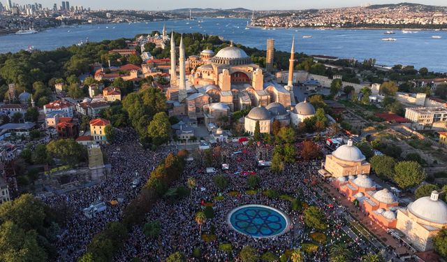 İsmail Haniye'nin son çağrısı Ayasofya'da karşılık buldu