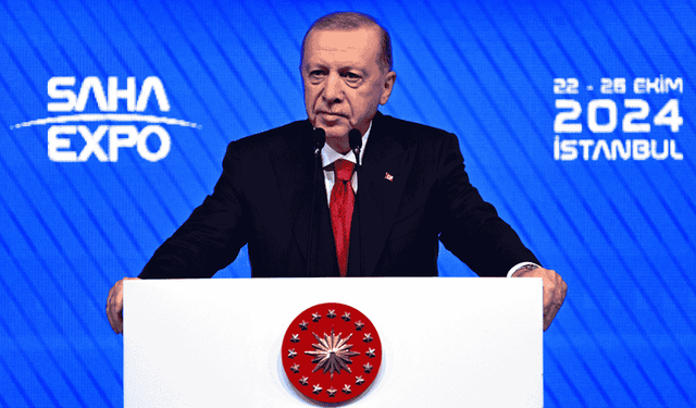 Erdoğan, SAHA EXPO 2024 Savunma, Havacılık ve Uzay Sanayii Fuarı'nda konuştu