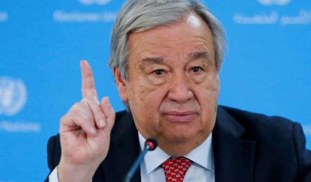 Guterres'ten İsrail'e uluslararası hukuk hatırlatması