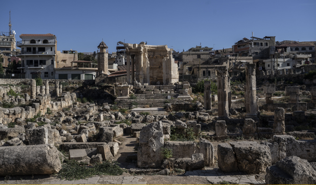 UNESCO Dünya Mirası Listesi'ndeki Baalbek şehri, İsrail tehdidi altında