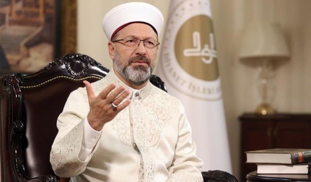 Diyanet İşleri Başkanı Erbaş'tan Filistin mesajı