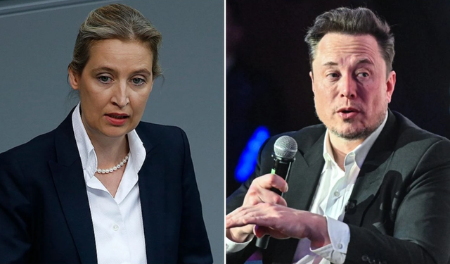 Weidel'den, Musk'la X yayınında skandal sözler: "Yahudileri Müslümanlara karşı korumalıyız"