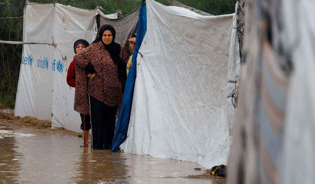 Gazze'de sel felaketi: Zehirli atıklar halkı tehdit ediyor