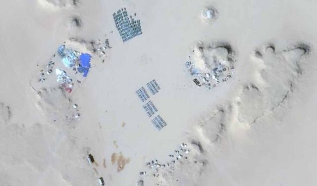 Libya çölünde zulmün karargâhı: Uydu görüntüleri ifşa etti