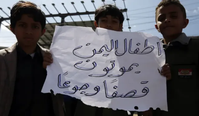 Yemen'de 9,8 milyon çocuk acil insani yardım bekliyor