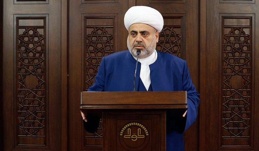 Kafkas Müslümanları İdaresi Başkanından İran'a Sert Tepki