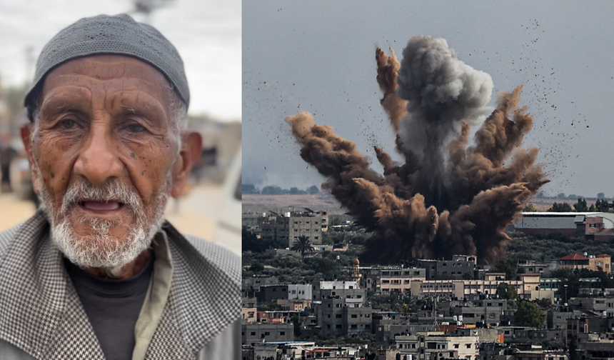 Filistinli yaşlı adam: "Bu tüm savaşların en kötüsü"