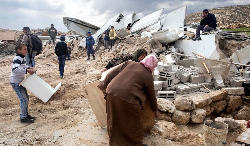 İsrail, Filistinli bedevi köyü Arakib'i 224'üncü kez yıktı
