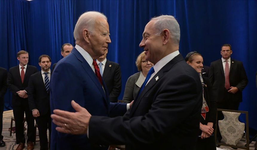 Soykırım işbirlikçisi Biden'dan Netanyahu'ya destek telefonu