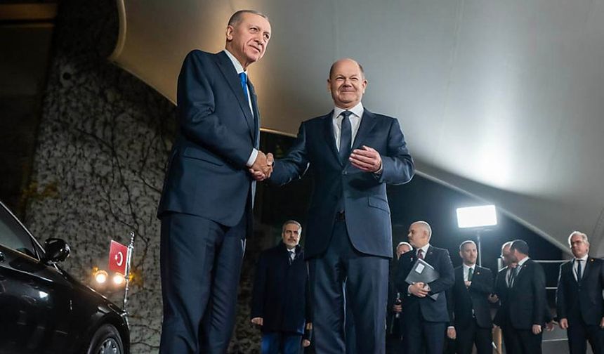 Almanya Başbakanı Scholz: Türkiye kesinlikle önemli bir stratejik ortak