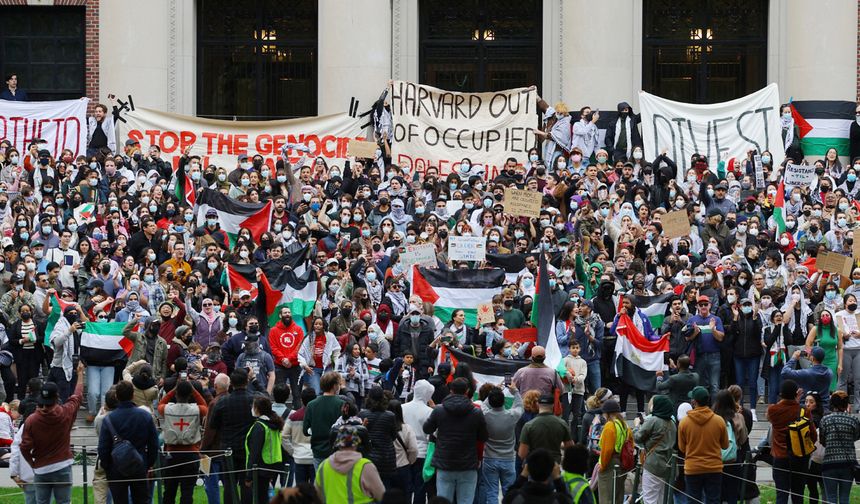 ABD'de üniversitelerdeki Filistin'e destek gösterileri, müdahalelere rağmen sürüyor