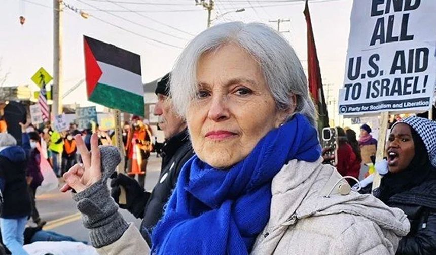 ABD'de Yeşil Partinin başkan adayı Stein, Filistin'e destek gösterisinde gözaltına alındı