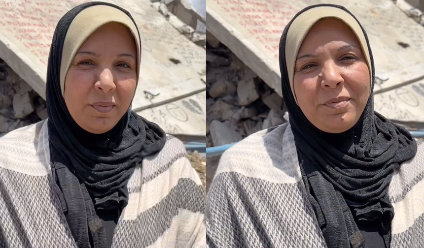 Eşini ve çocuklarını kaybeden Gazzeli kadın: "Ben ailemin bir arada olma olasılığını kaybettim"