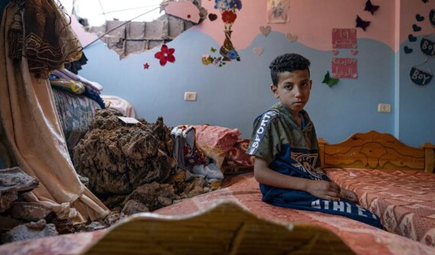 Gazze'deki çocuklar yıkıcı düzeyde stres yaşıyor