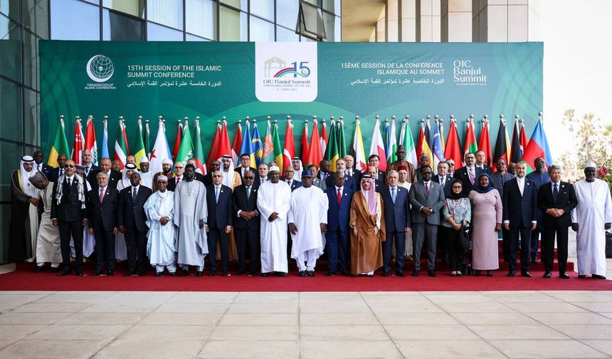 İslam İşbirliği Teşkilatı 15. Zirvesi, Filistin'e destek mesajıyla başladı