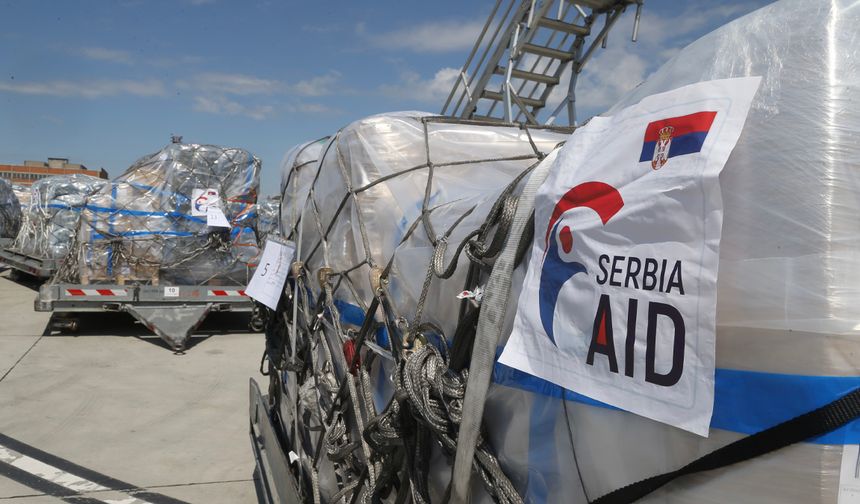 Sırbistan'dan, Gazze'ye insani yardım