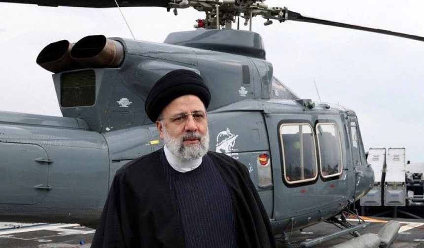 İran Cumhurbaşkanı Reisi'nin konvoyundaki helikopterlerden biri kaza yaptı
