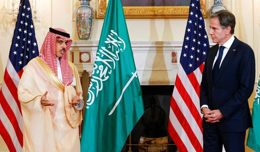 ABD ve Suudi Arabistan dışişleri bakanları Gazze'deki gelişmeleri görüştü