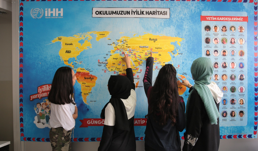 İHH, "İyilikte Yarışan Sınıflar" projesiyle bu yıl 11 binden fazla yetime ulaştı