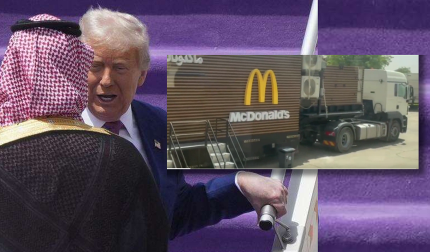 Suudi Arabistan, Trump için özel McDonald’s aracı getirtti