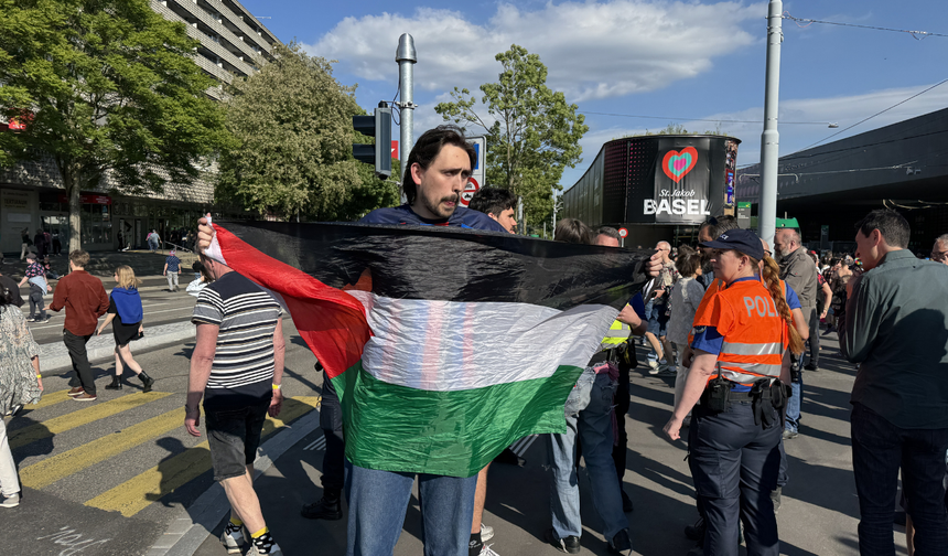 Eurovision’da Filistin protestosuna müdahale: Aktivistler alandan çıkarıldı