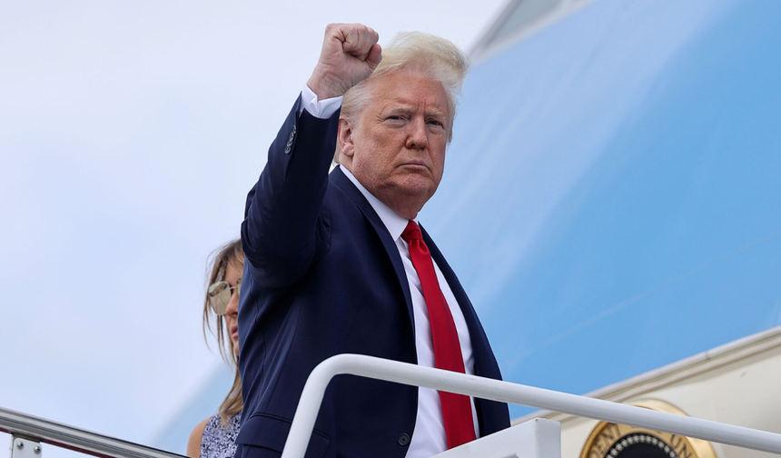 Trump: Evime dönüp torunumu görmek istiyorum
