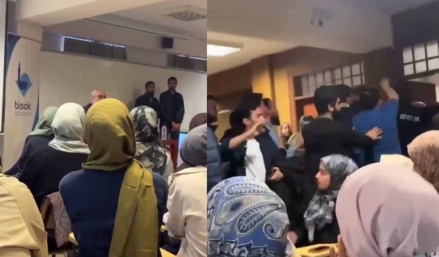 Boğaziçi’nde skandal saldırı: Nureddin Yıldız’a yumurta fırlattılar!