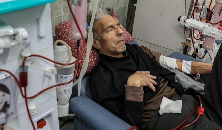 Gazze'de böbrek hastalarının yüzde 41'i tedavi göremediği için hayatını kaybetti