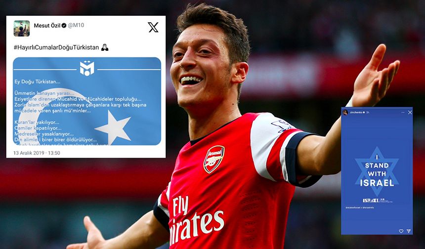 Mesut Özil'i susturan zihniyet, Zinchenko'ya sessiz kaldı