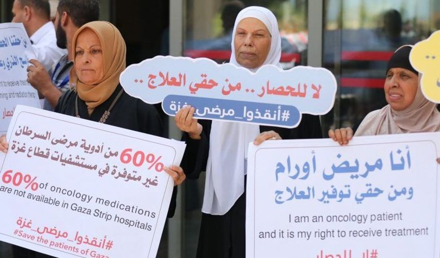 DSÖ: Gazze'deki 4 bini çocuk 16 bin hasta için tahliye onayı yok