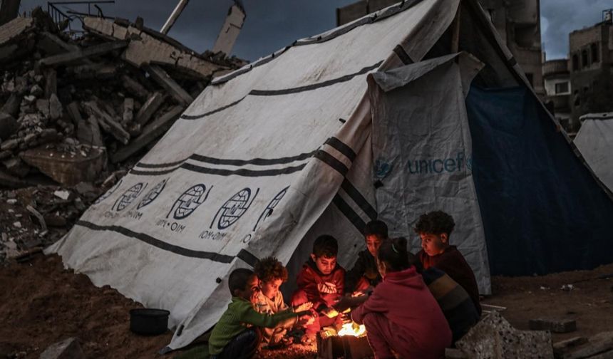 Gazze'de soğuk hava can alıyor: 5 yaş altı iki çocuk öldü