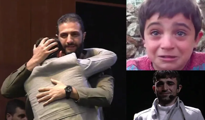 "Biz Esed'e ne yaptık?" diyen çocuk yıllar sonra sahnede