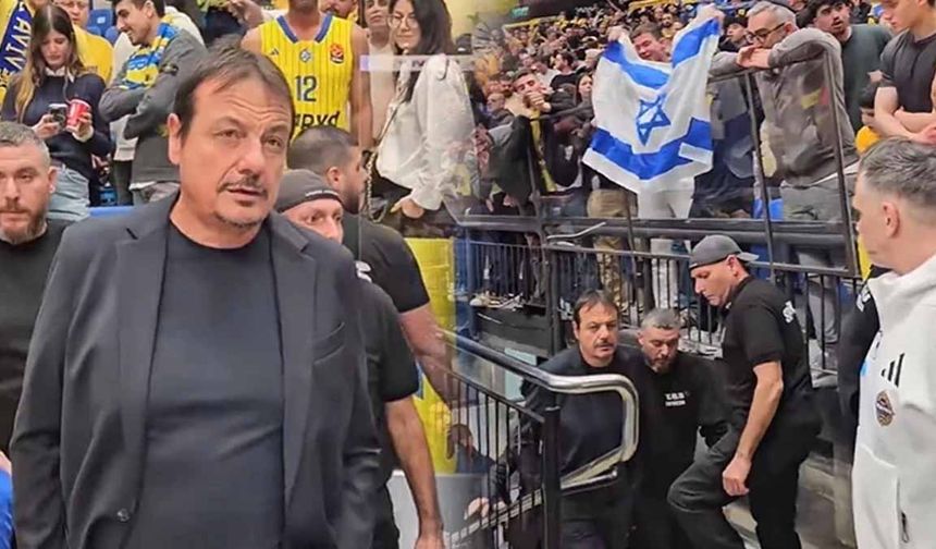 İsrail'de skandal: Türk koç Ergin Ataman'a küfür yağmuru