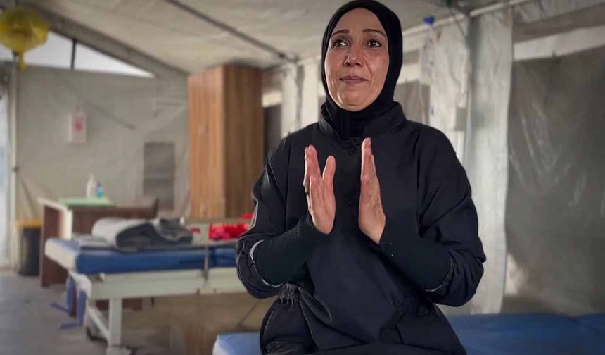 Gazze’nin kahramanları: Hastanelerin fedakar hanımları