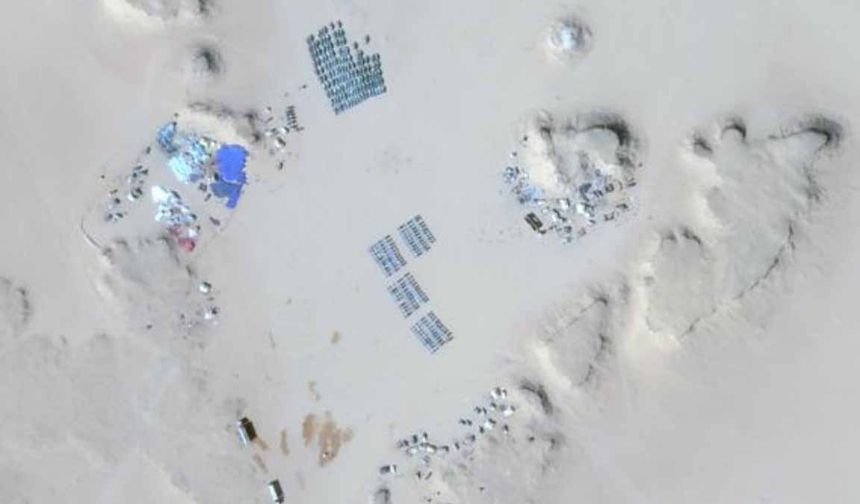 Libya çölünde zulmün karargâhı: Uydu görüntüleri ifşa etti