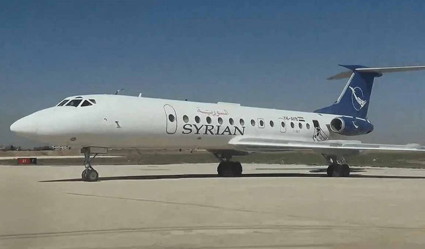 Şam'dan Kamışlı'ya tarihi uçuş: Havalimanı sivillere açıldı