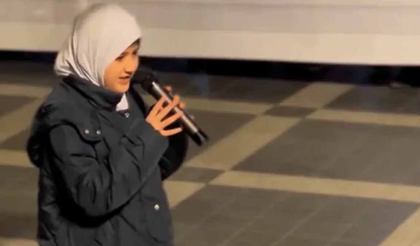Faslı küçük kızın Gazze mesajı yürekleri dağladı