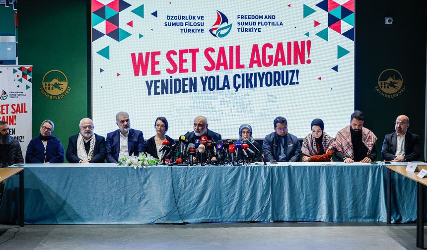 Özgürlük ve Sumud Filosu Akdeniz’e açılmaya hazırlanıyor