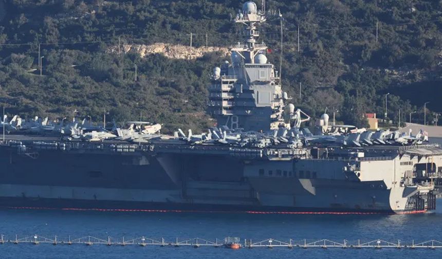 Hayfa'da dev ABD gemisi: İran'a "Begin Doktrini" tehdidi