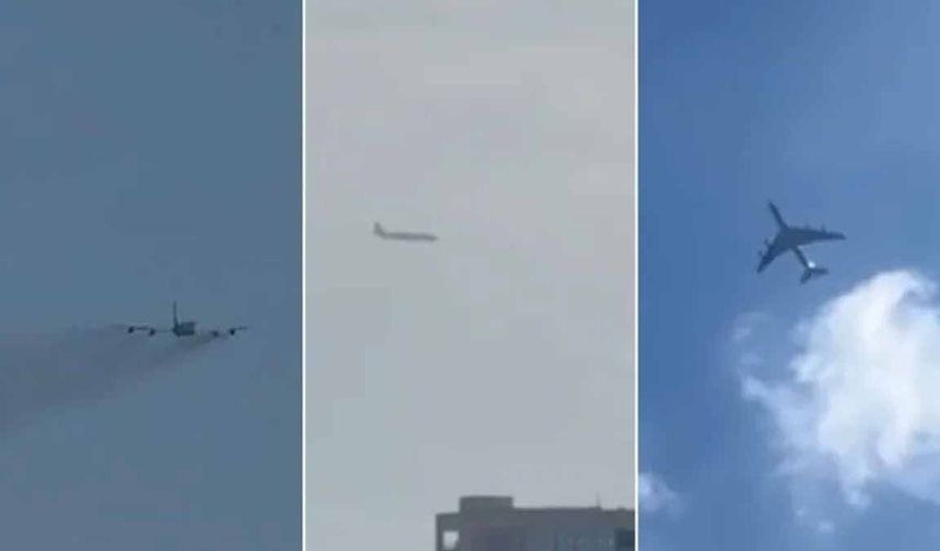 İran füzeleri uçağın inişini son anda engelledi